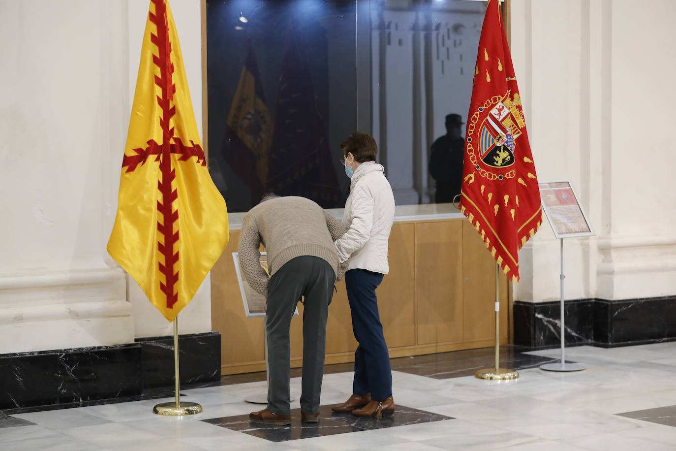 La exposición &#039;Banderas históricas de España&#039;, en imágenes