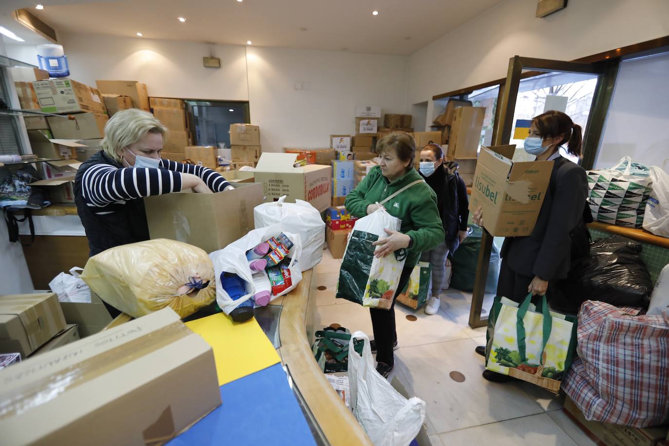 La ayuda de Córdoba para Ucrania, en imágenes