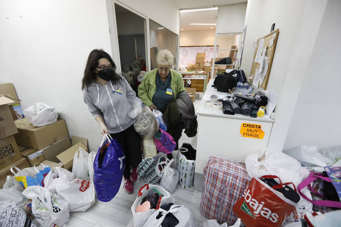 La ayuda de Córdoba para Ucrania, en imágenes