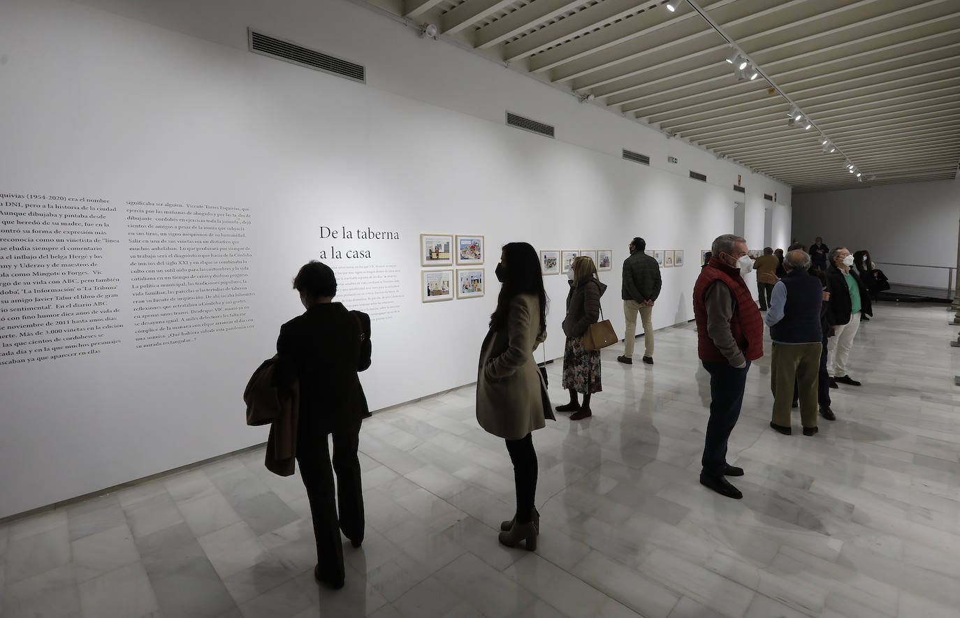 La exposición de homenaje a Vic en Córdoba, en imágenes