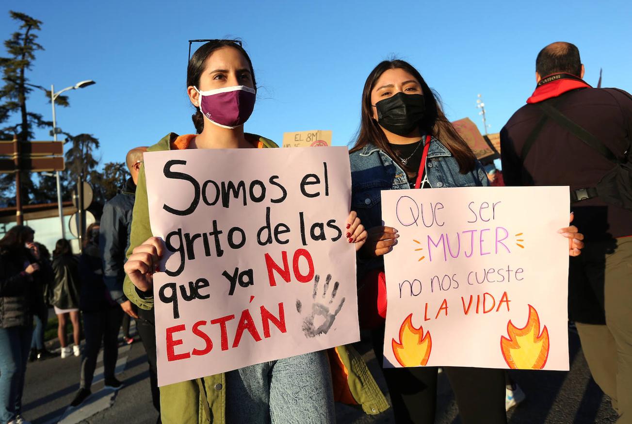 Las dos marchas de toledanas con motivo del Día de la Mujer