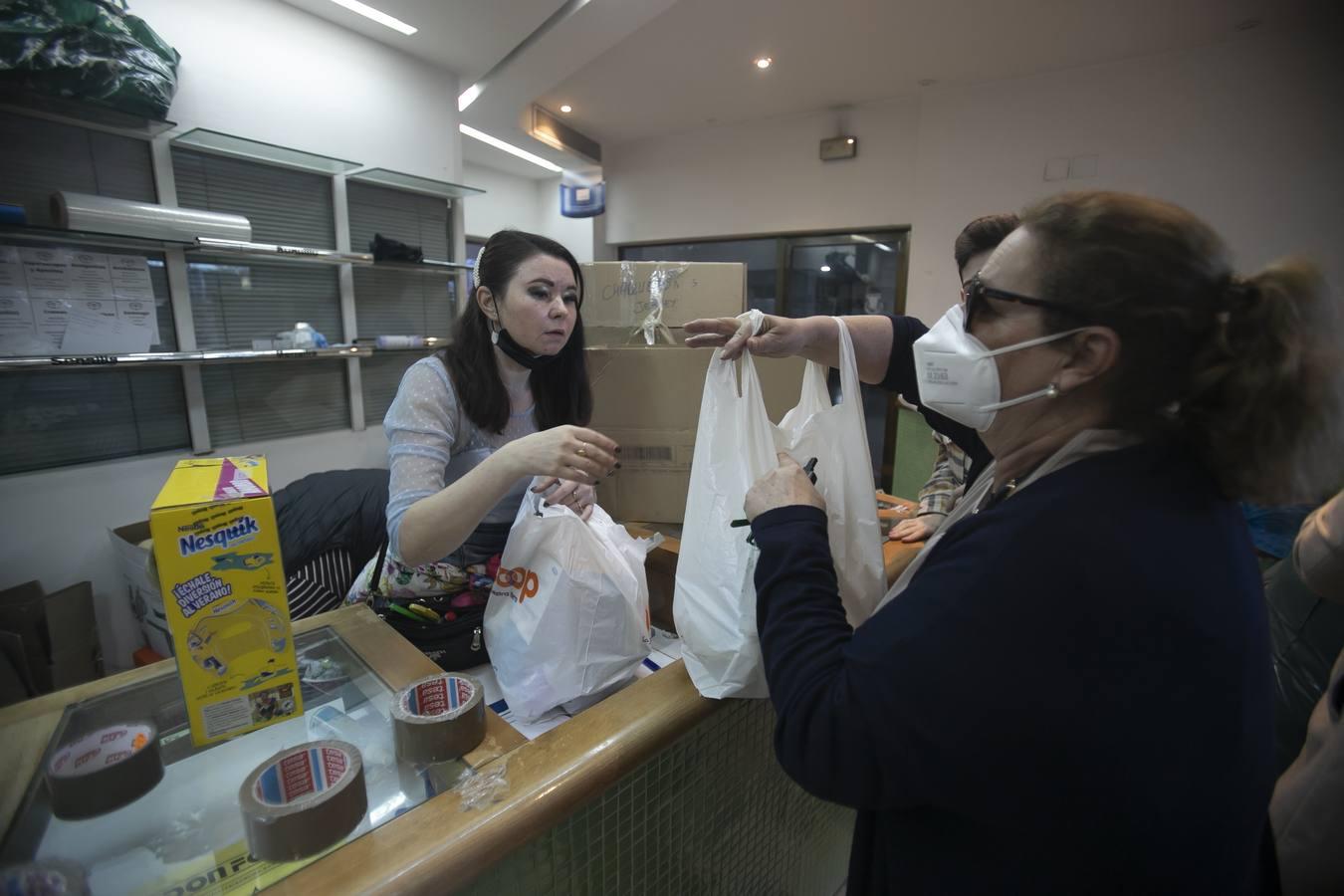 El camión con destino a Ucrania, en imágenes