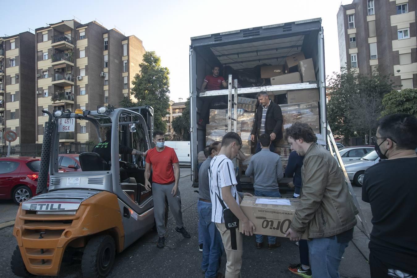 El camión con destino a Ucrania, en imágenes