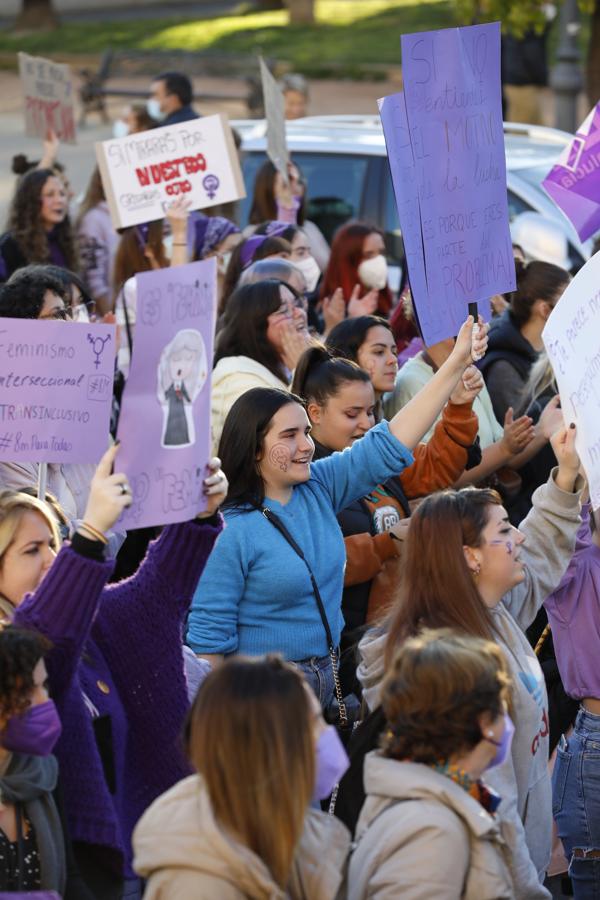 La manifestación del Día Internacional de la Mujer en Córdoba, en imágenes