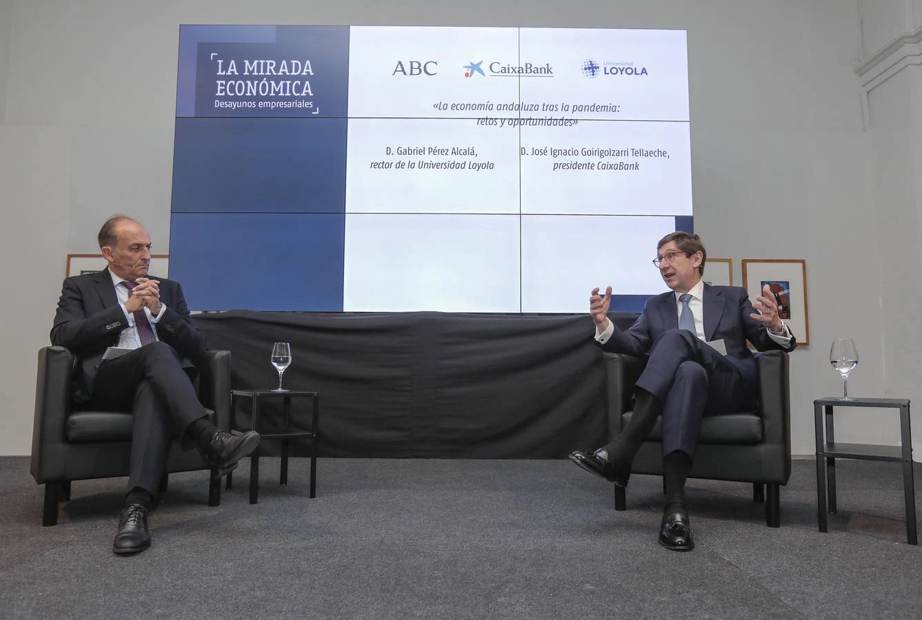 Goirigolzarri y su visión de la economía andaluza, protagonista del foro 'La Mirada Económica'