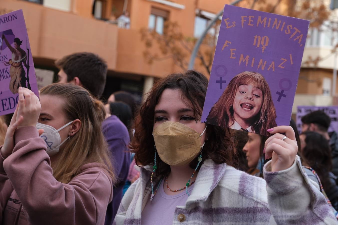 FOTOS: Marcha por el 8M en Cádiz