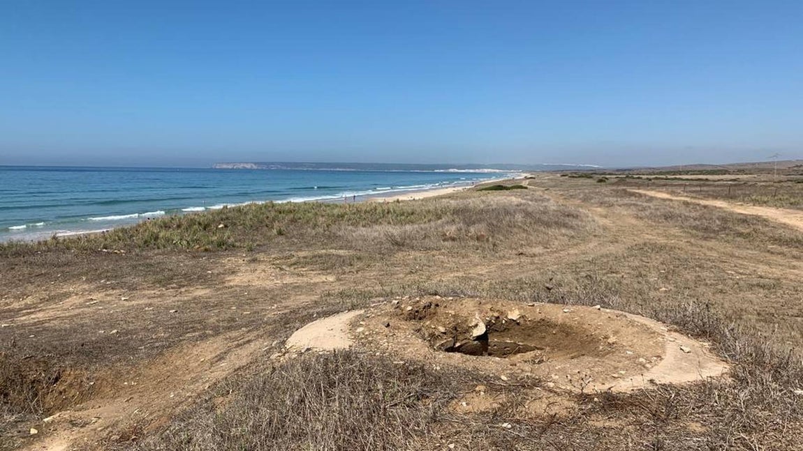 Búnker de la playa del Retín. 