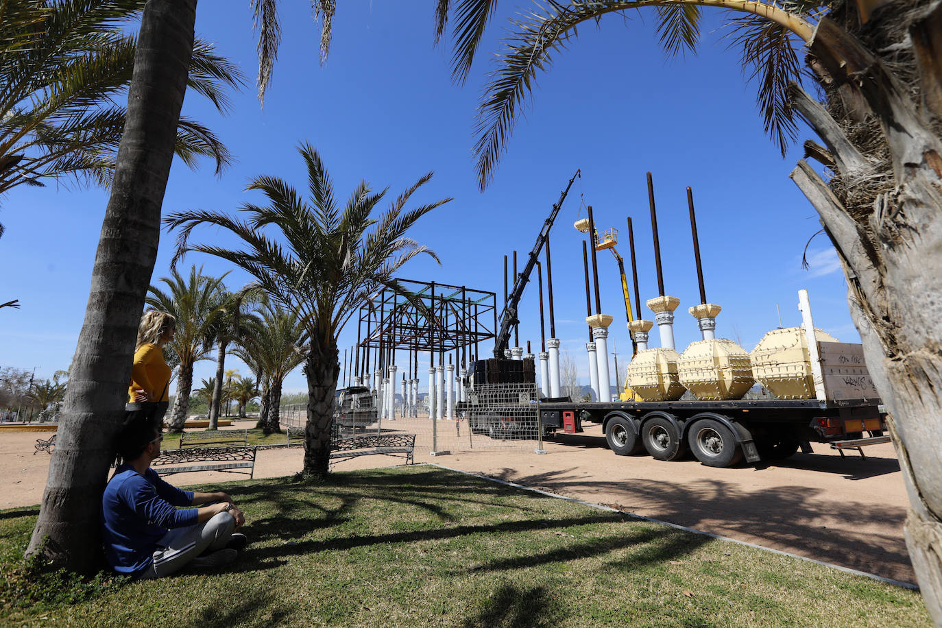 El montaje de la portada de la Feria de Córdoba 2022, en imágenes