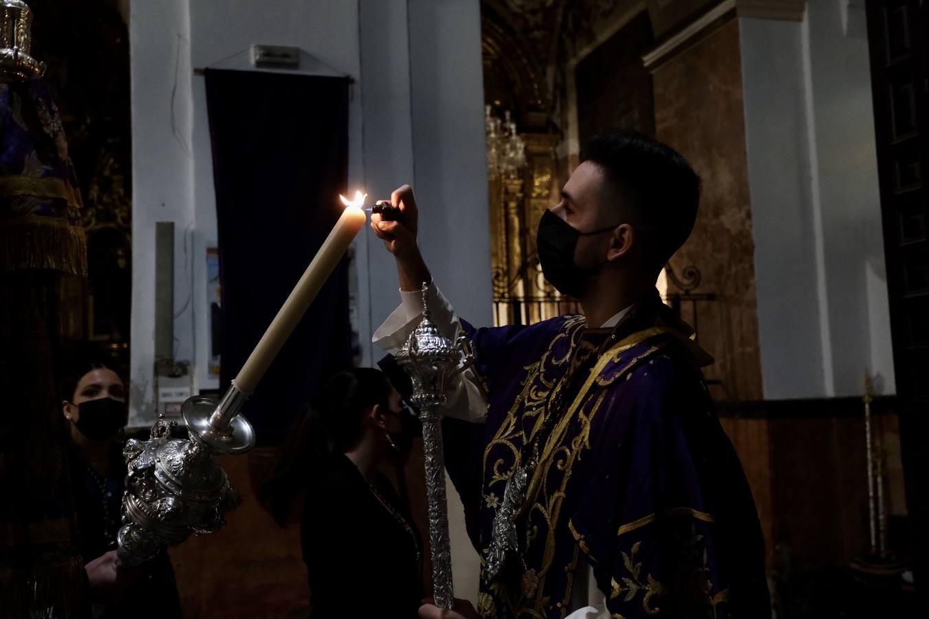 FOTOS: Vía Crucis Extraordinario de Humildad y Paciencia por las calles de Cádiz