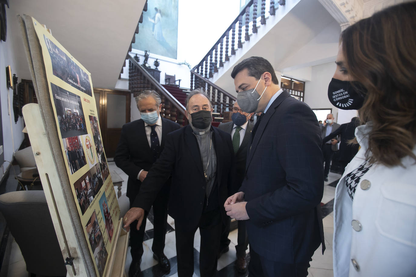 El almuerzo de la Fundación Bangassou en Córdoba, en imágenes