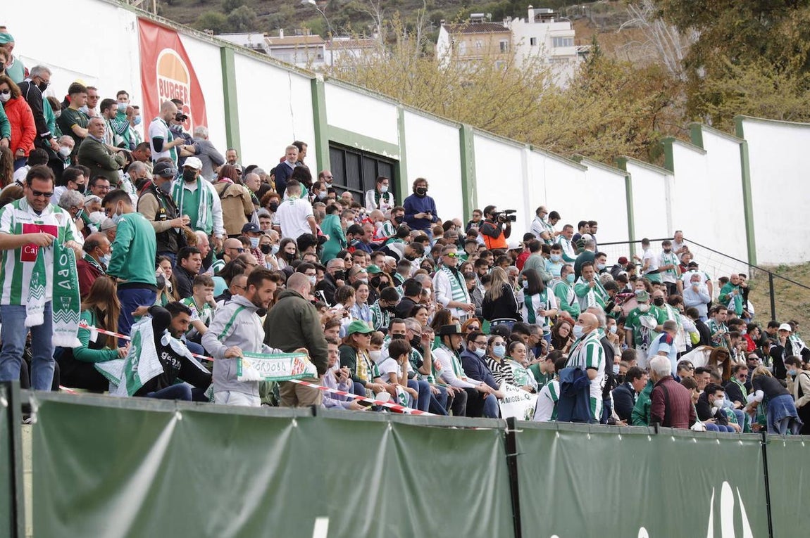 El ambientazo de la afición del Córdoba CF ante el Antequera en El Maulí, en imágenes