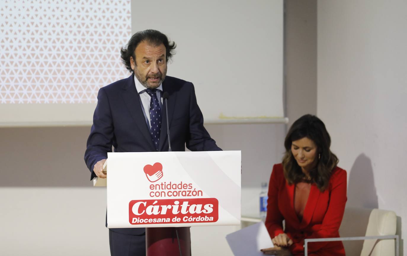 La entrega de los premios Entidades con Corazón de Cáritas Córdoba, en imágenes