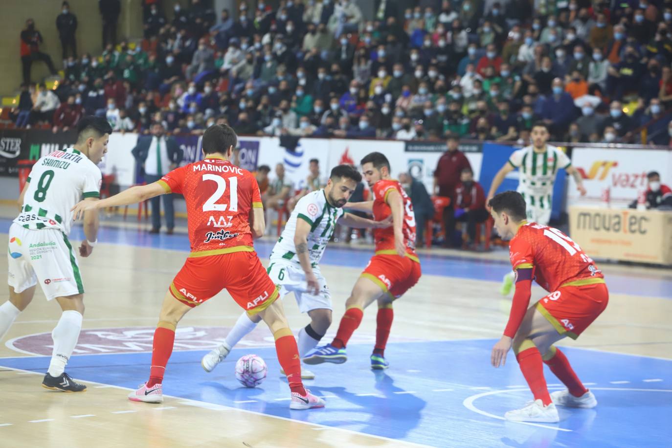 El Córdoba Patrimonio - Jimbee Cartagena de fútbol sala, en imágenes