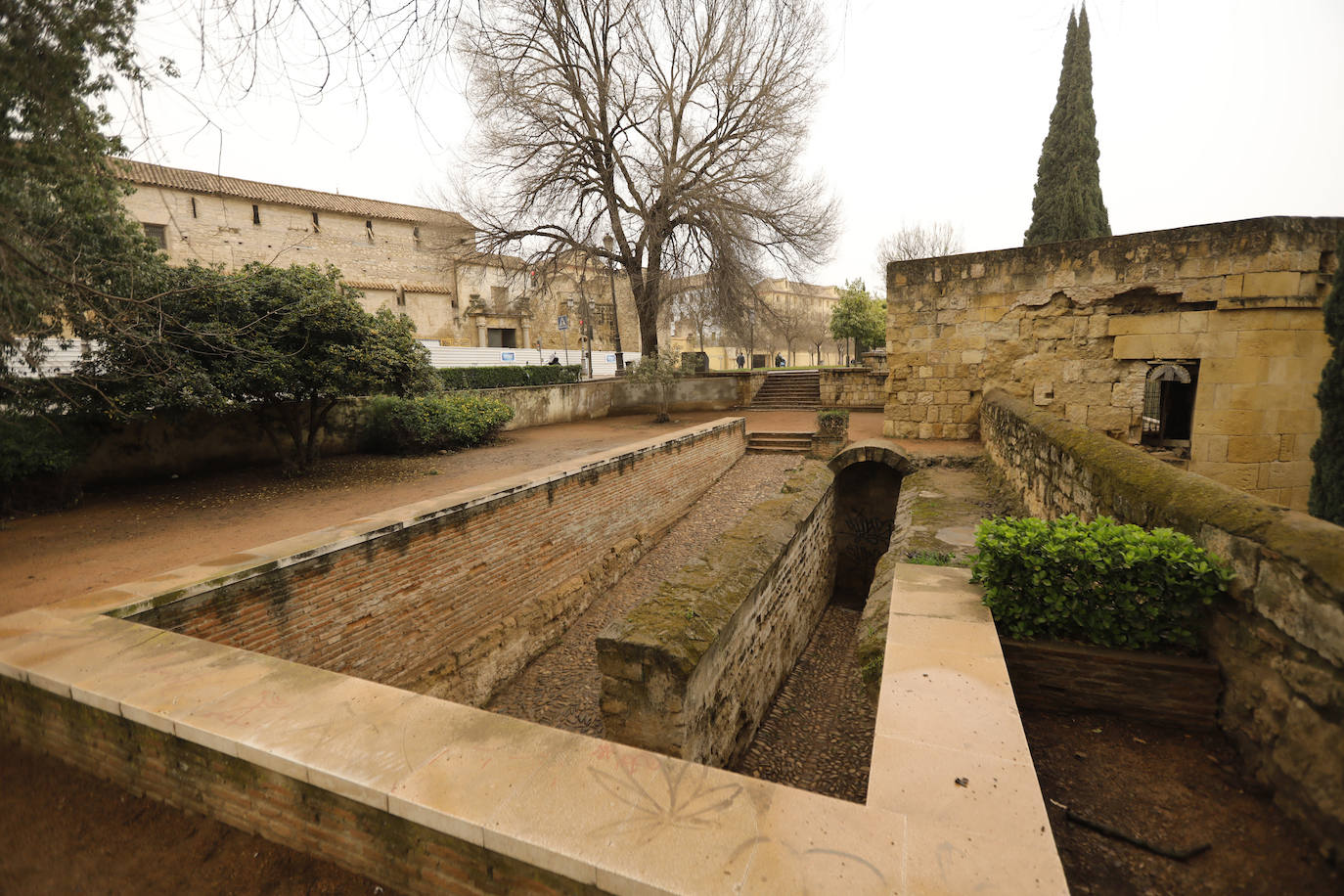 La avenida del Alcázar de Córdoba, en imágenes