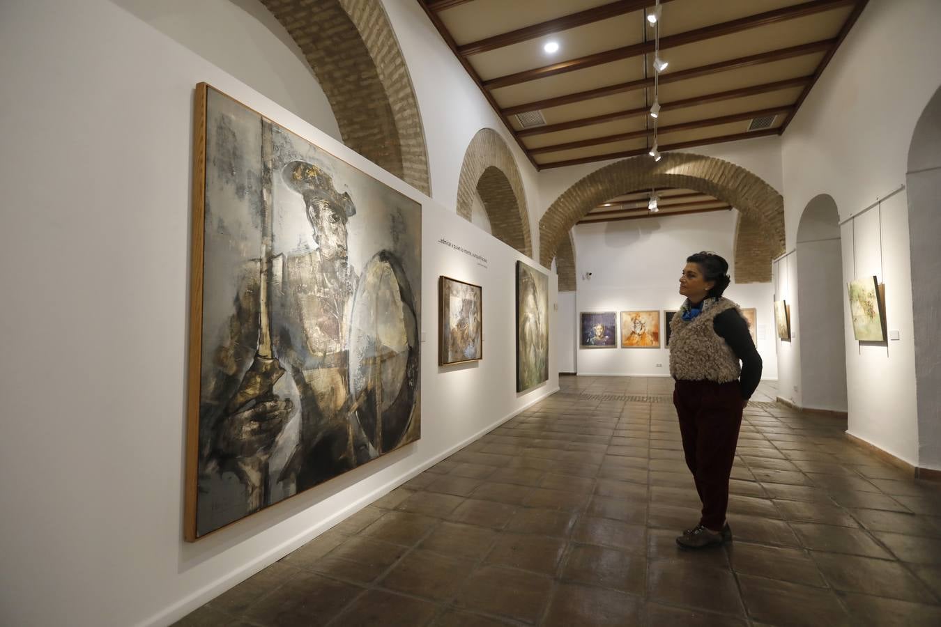 Las imágenes de la exposición de Julia Hidalgo en la Diputación de Córdoba