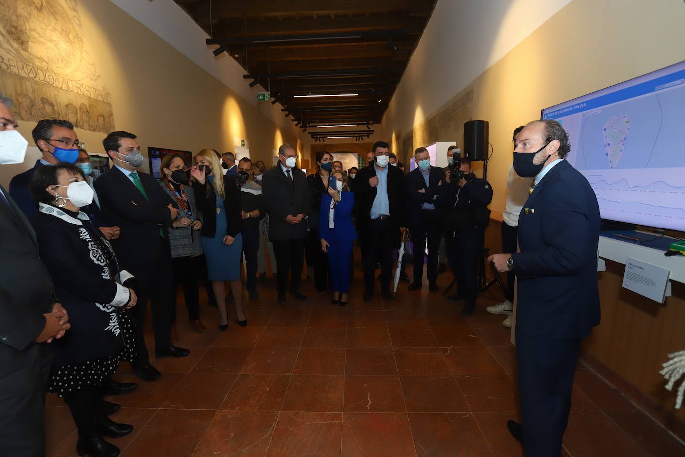 La inauguración de la muestra InnovaTe de Telefónica en Córdoba, en imágenes