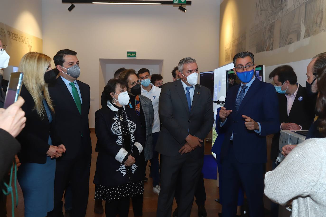 La inauguración de la muestra InnovaTe de Telefónica en Córdoba, en imágenes