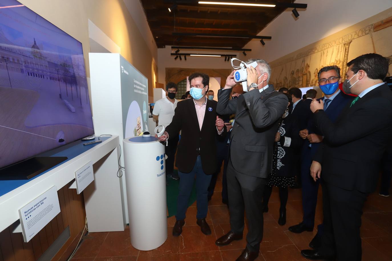 La inauguración de la muestra InnovaTe de Telefónica en Córdoba, en imágenes