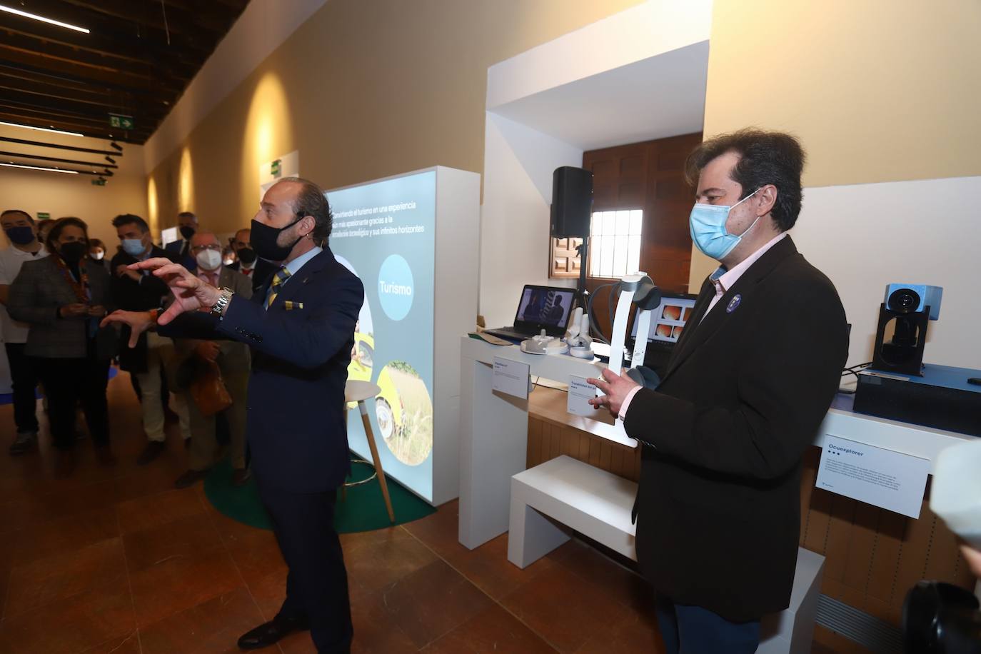 La inauguración de la muestra InnovaTe de Telefónica en Córdoba, en imágenes