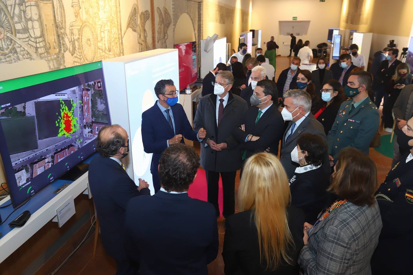 La inauguración de la muestra InnovaTe de Telefónica en Córdoba, en imágenes