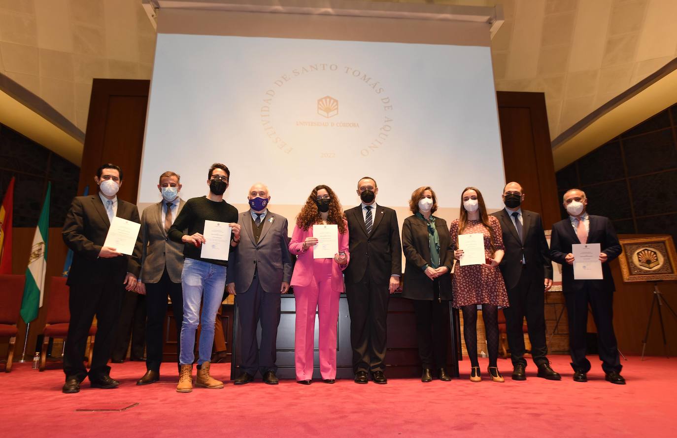 Los premios Tomás de Aquino, de la Universidad de Córdoba, en imágenes