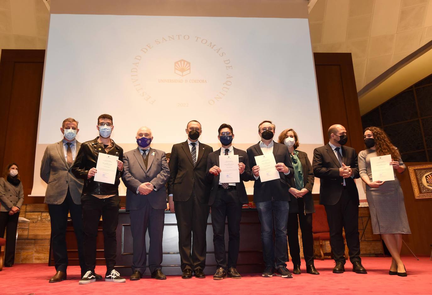 Los premios Tomás de Aquino, de la Universidad de Córdoba, en imágenes