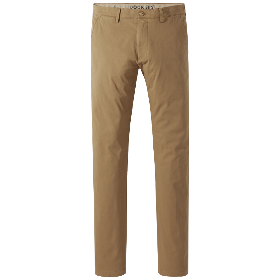 Dockers - Regalos para acertar en el Día del Padre. Unos pantalones chinos son un básico que nunca falla, especialmente para aquellos que buscan un look cómodo, versátil y que se adapte a cualquier momento del día. Precio: 99€.