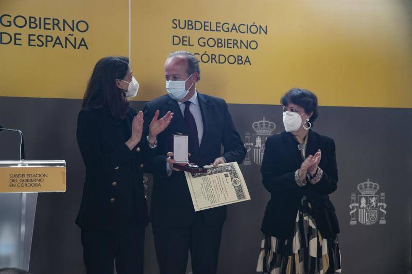 La entrega de la Cruz de San Raimundo de Peñafort en Córdoba, en imágenes