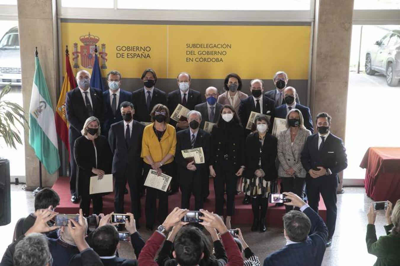 La entrega de la Cruz de San Raimundo de Peñafort en Córdoba, en imágenes