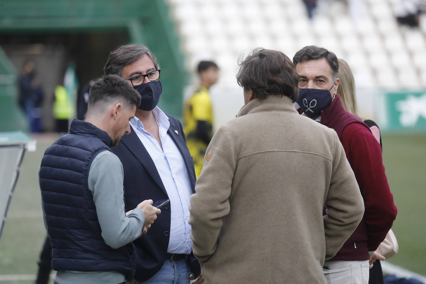 El ambiente en las gradas en el Córdoba CF - San Roque, en imágenes