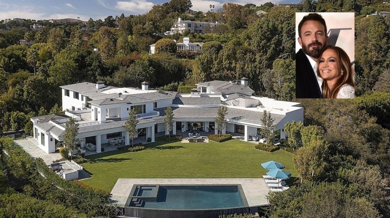 J.Lo y Ben Affleck se mudan a una de las mansiones más lujosas de Bel Air por 50 millones