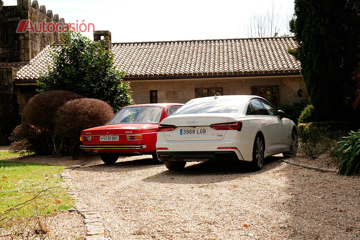 Fotogalería: Audi 100 de 1972 Vs Audi A6 de 2022