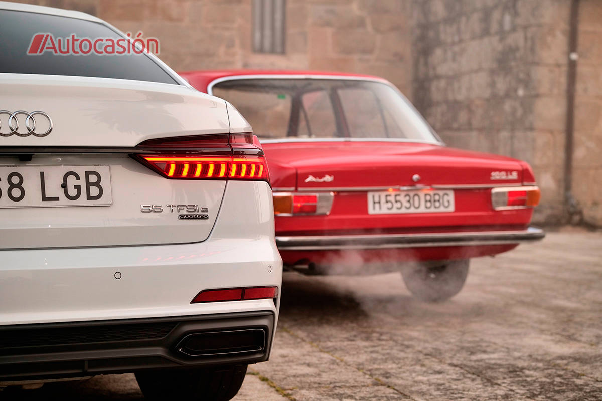 Fotogalería: Audi 100 de 1972 Vs Audi A6 de 2022