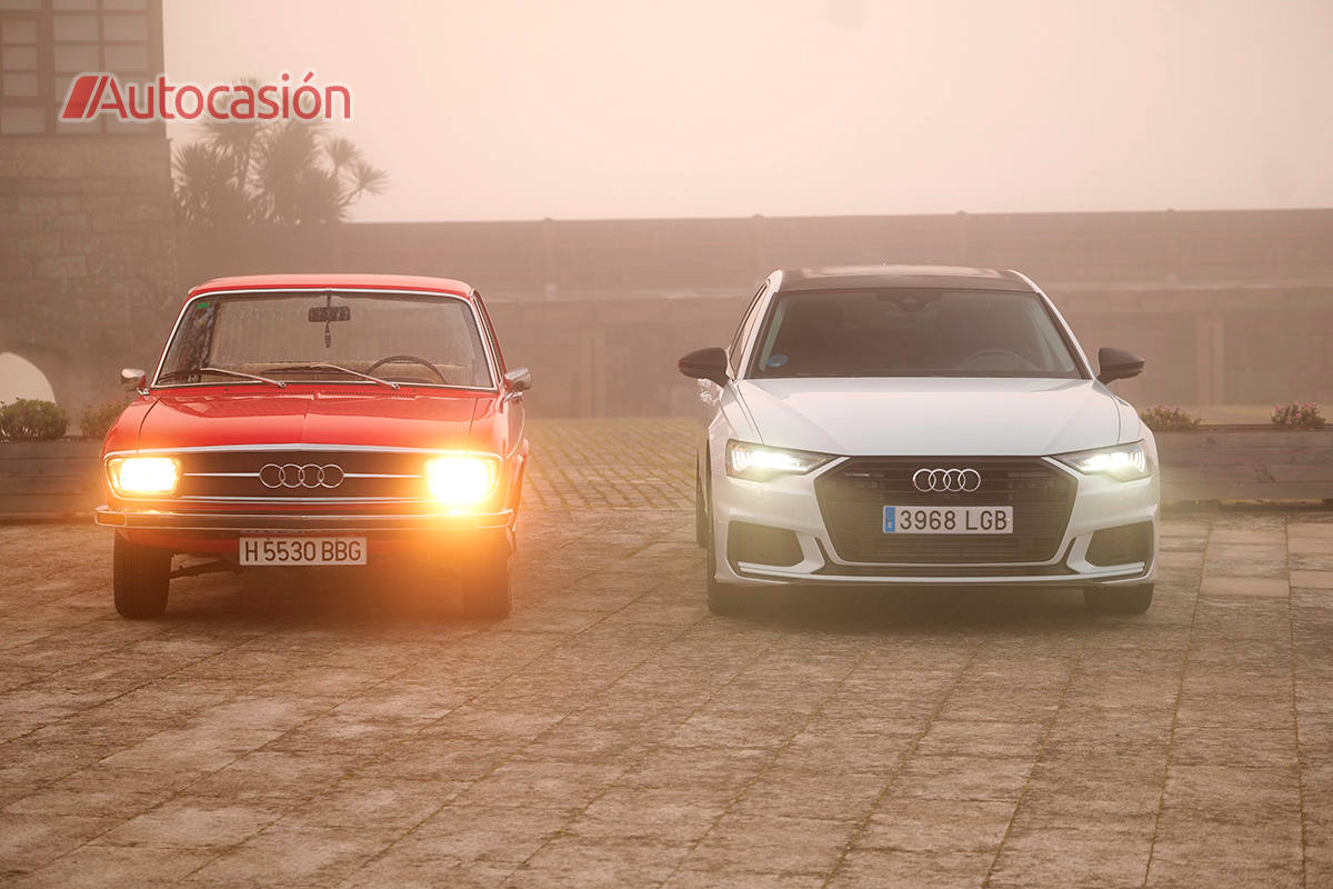 Fotogalería: Audi 100 de 1972 Vs Audi A6 de 2022