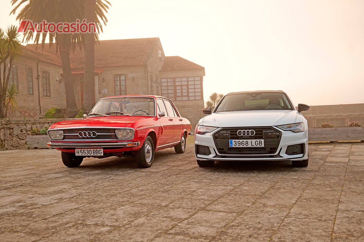 Fotogalería: Audi 100 de 1972 Vs Audi A6 de 2022