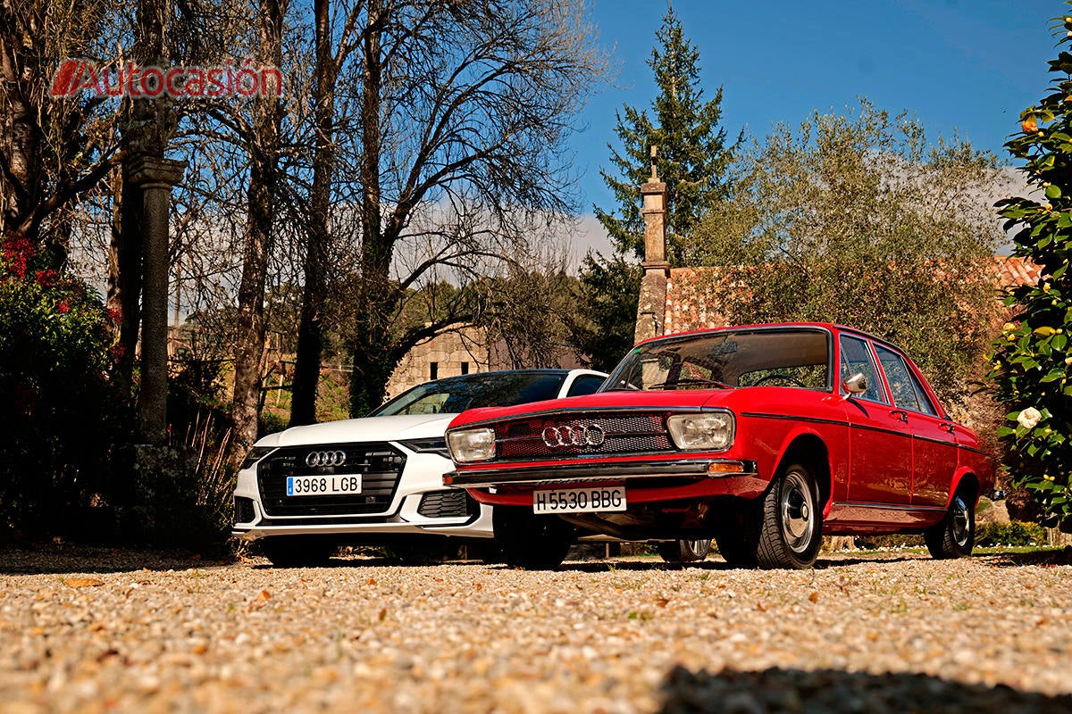 Fotogalería: Audi 100 de 1972 Vs Audi A6 de 2022