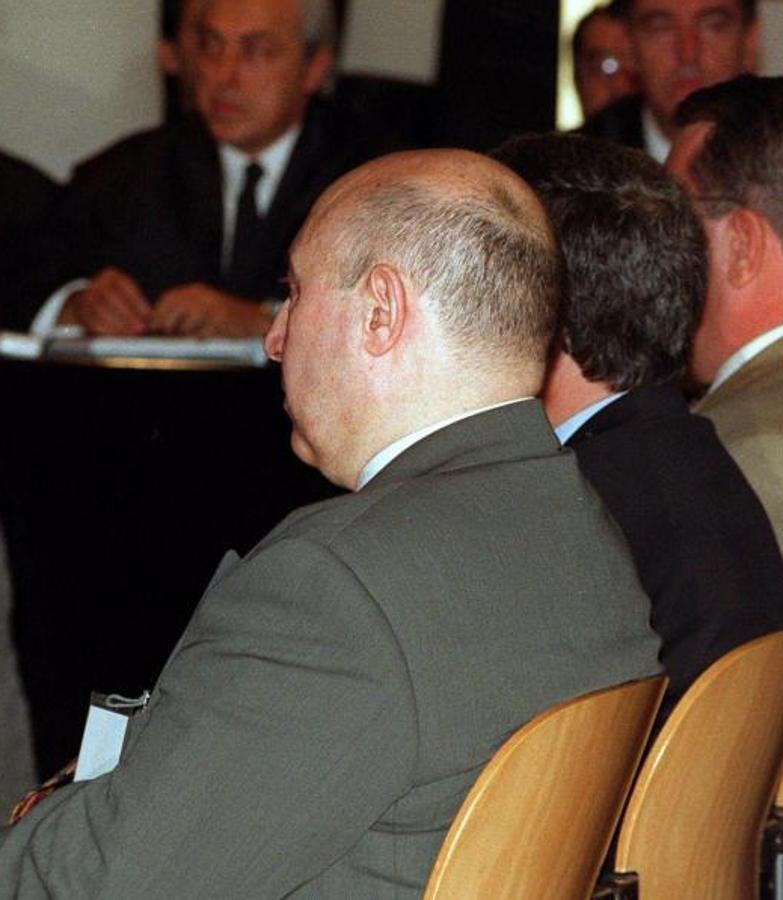 Roldán durante el primer día de su juicio en la Audiencia Provincial de Madrid. 