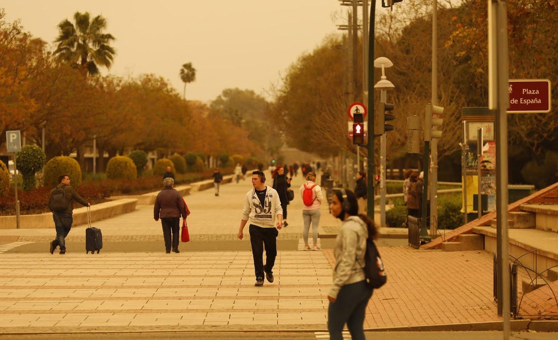 En imágenes, la estela de la calima regresa a Córdoba