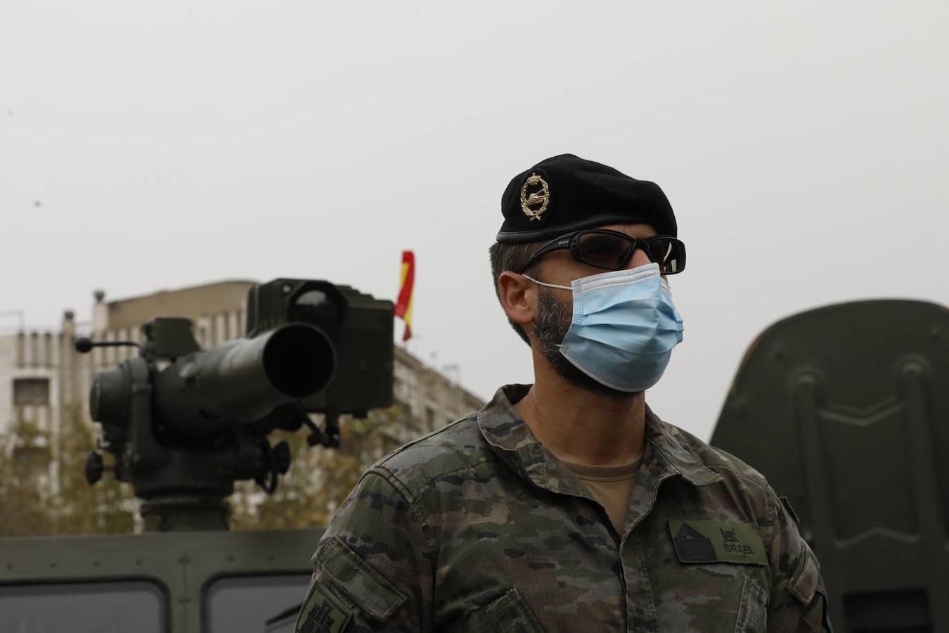 La espectacular exposición militar en Córdoba de las Unidades Acorazadas de la Bri X, en imágenes