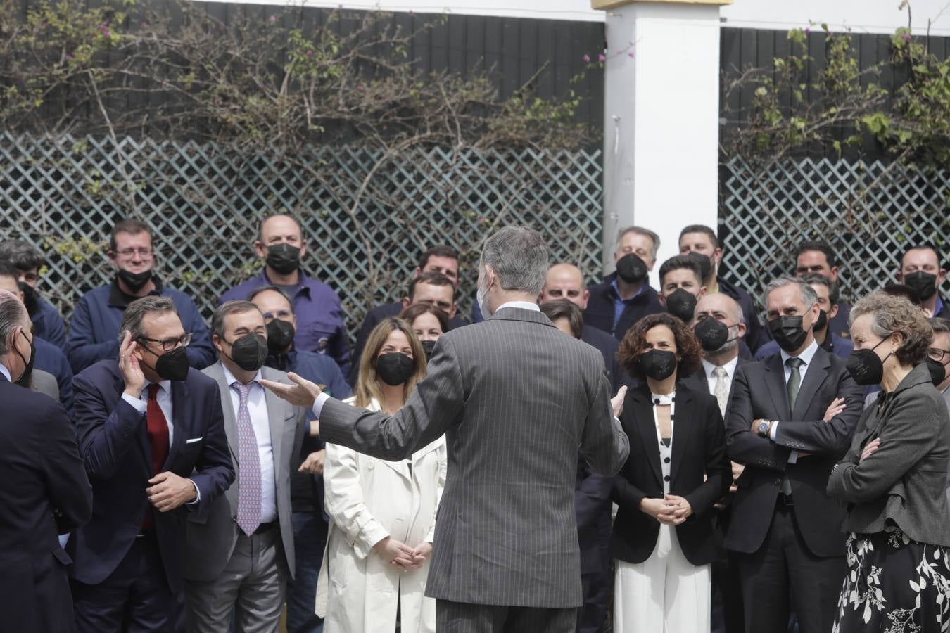 Fotos: Felipe VI, en Sanlúcar