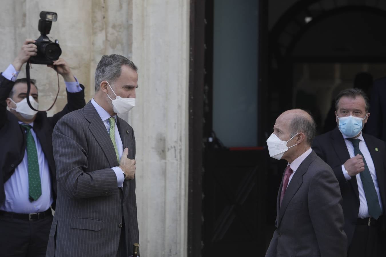 Fotos: Felipe VI, en Sanlúcar