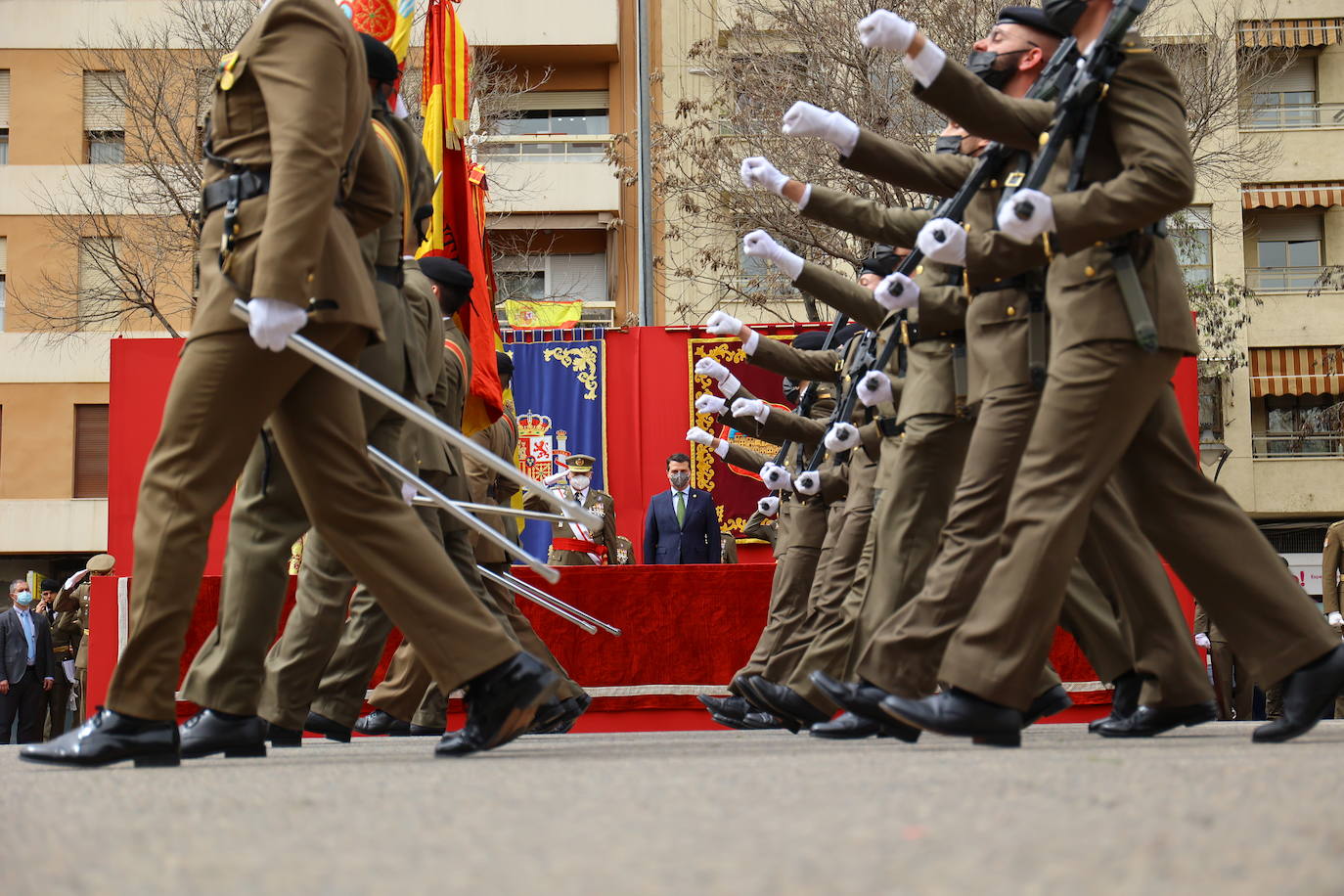 La solemne jura civil de bandera en Córdoba, en imágenes