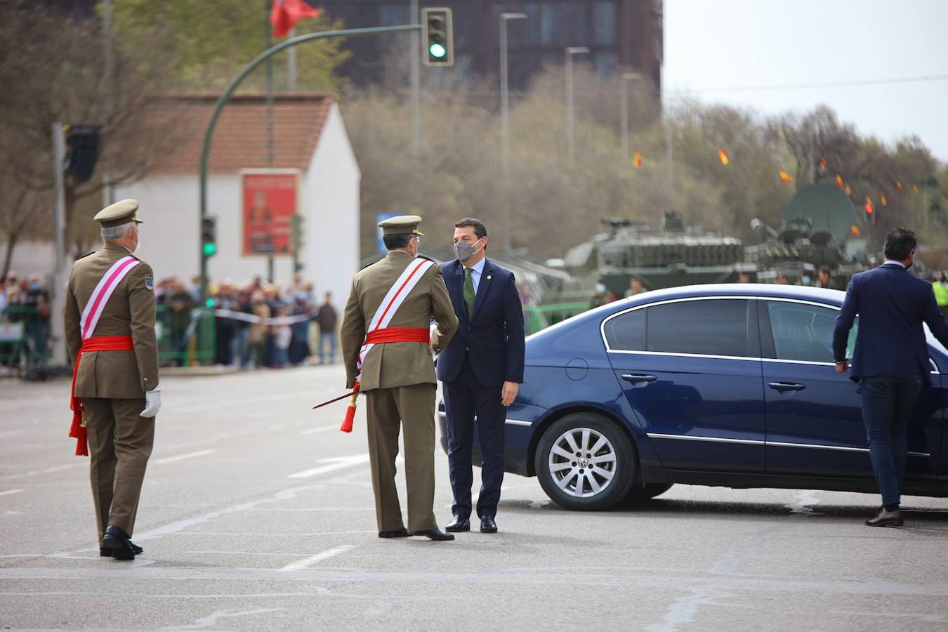 La solemne jura civil de bandera en Córdoba, en imágenes