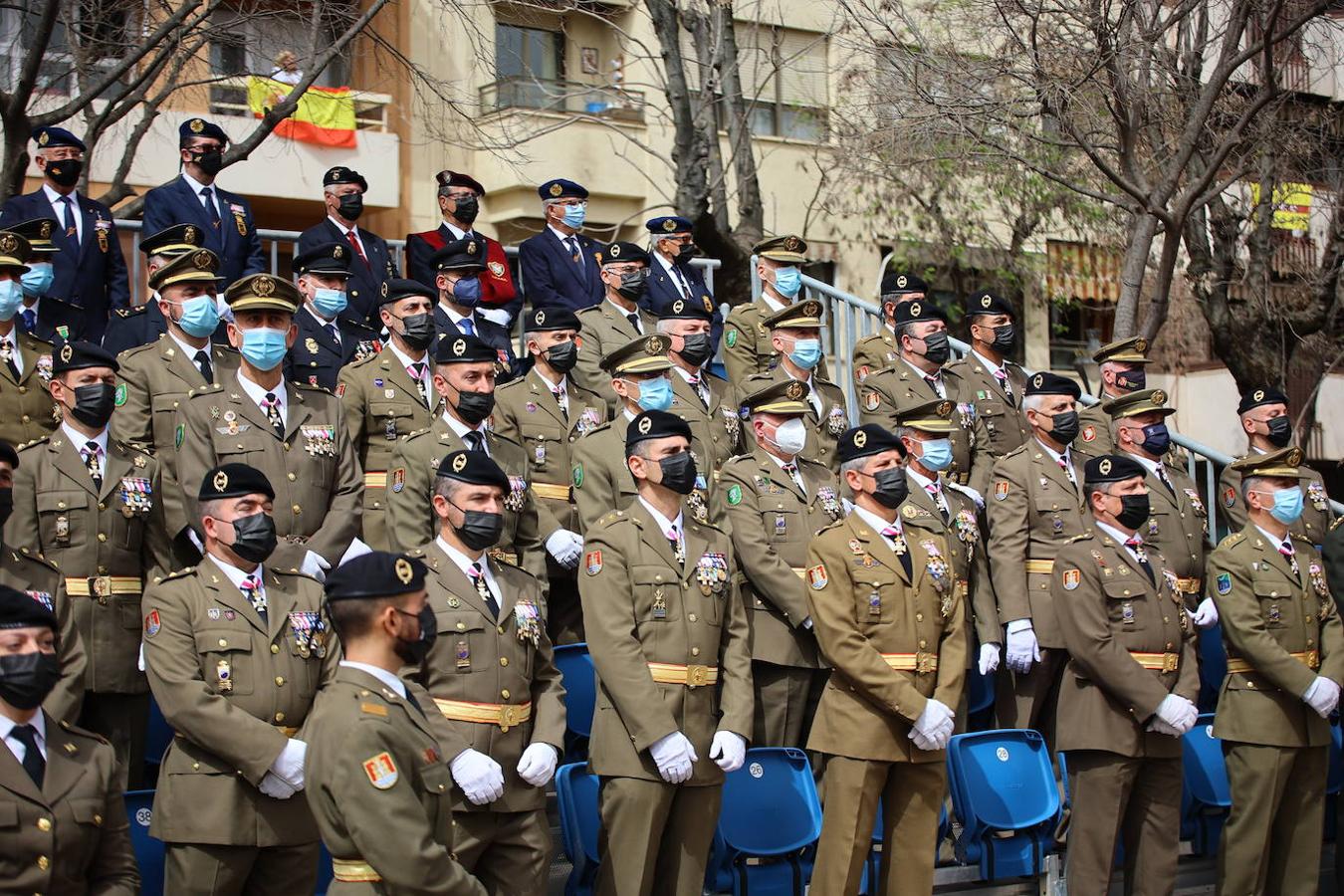 La solemne jura civil de bandera en Córdoba, en imágenes