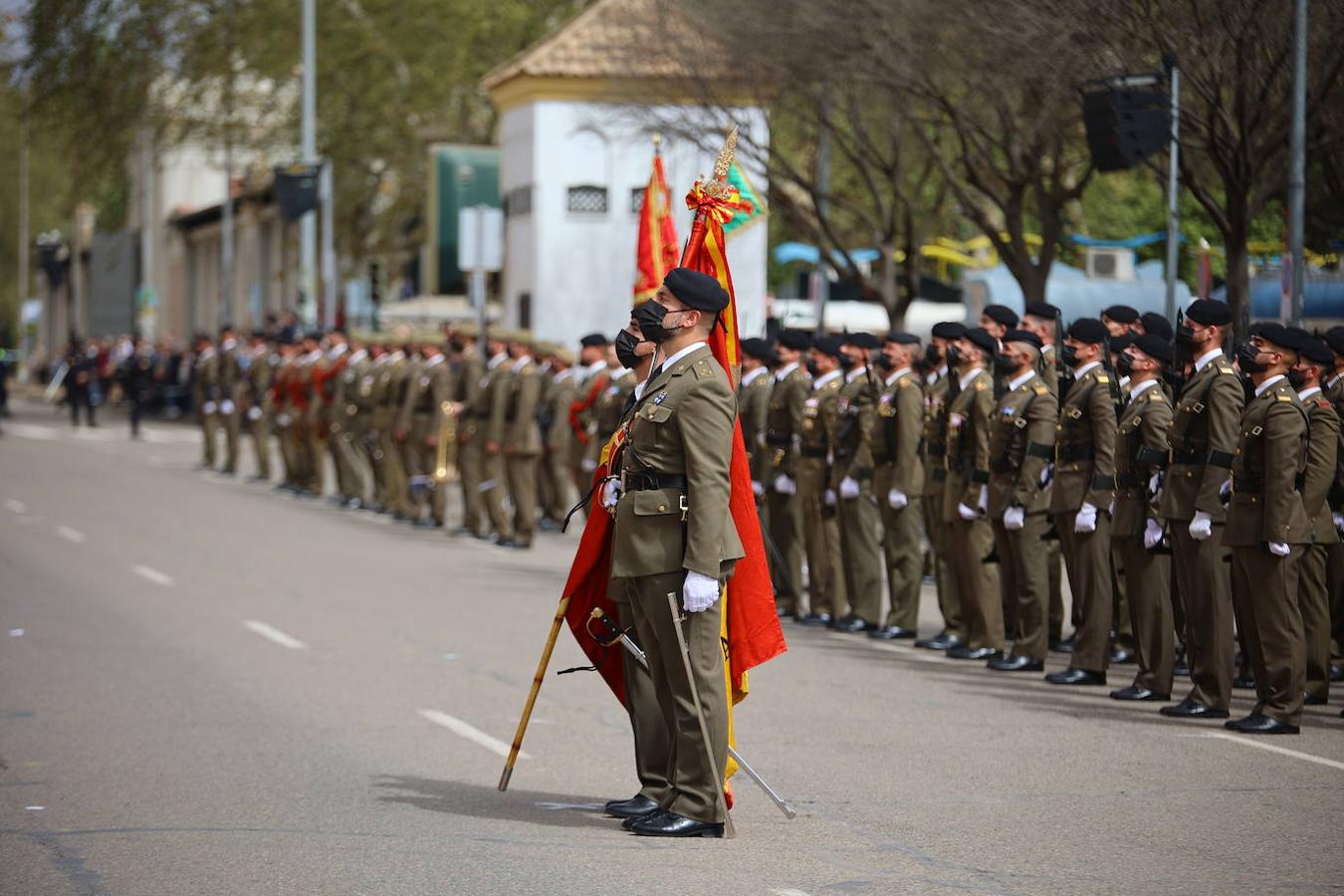 La solemne jura civil de bandera en Córdoba, en imágenes