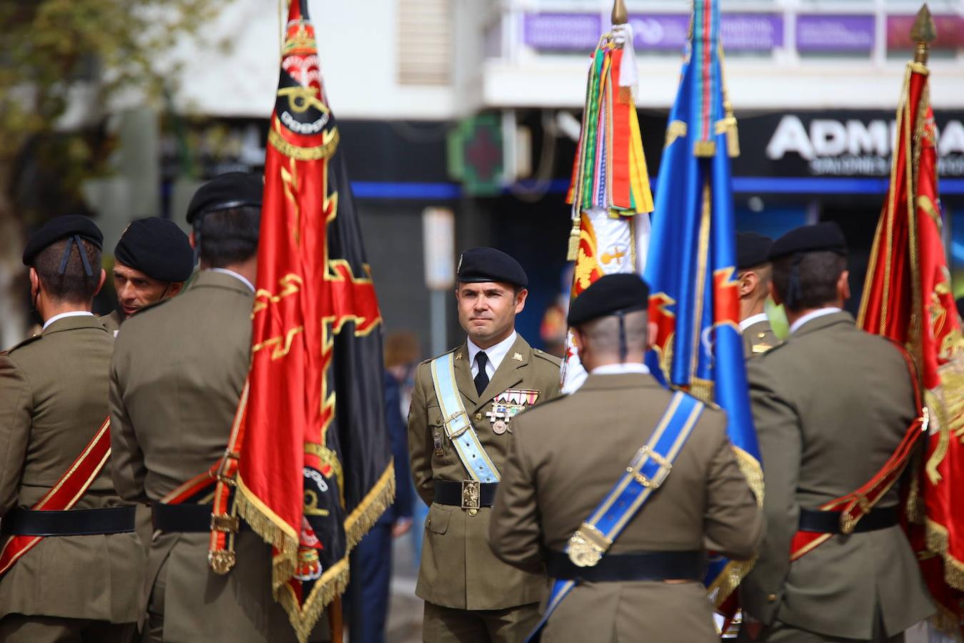 La solemne jura civil de bandera en Córdoba, en imágenes