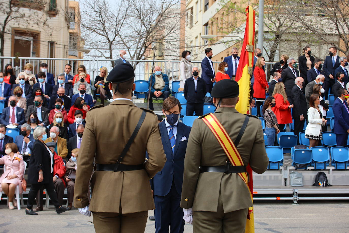 La solemne jura civil de bandera en Córdoba, en imágenes