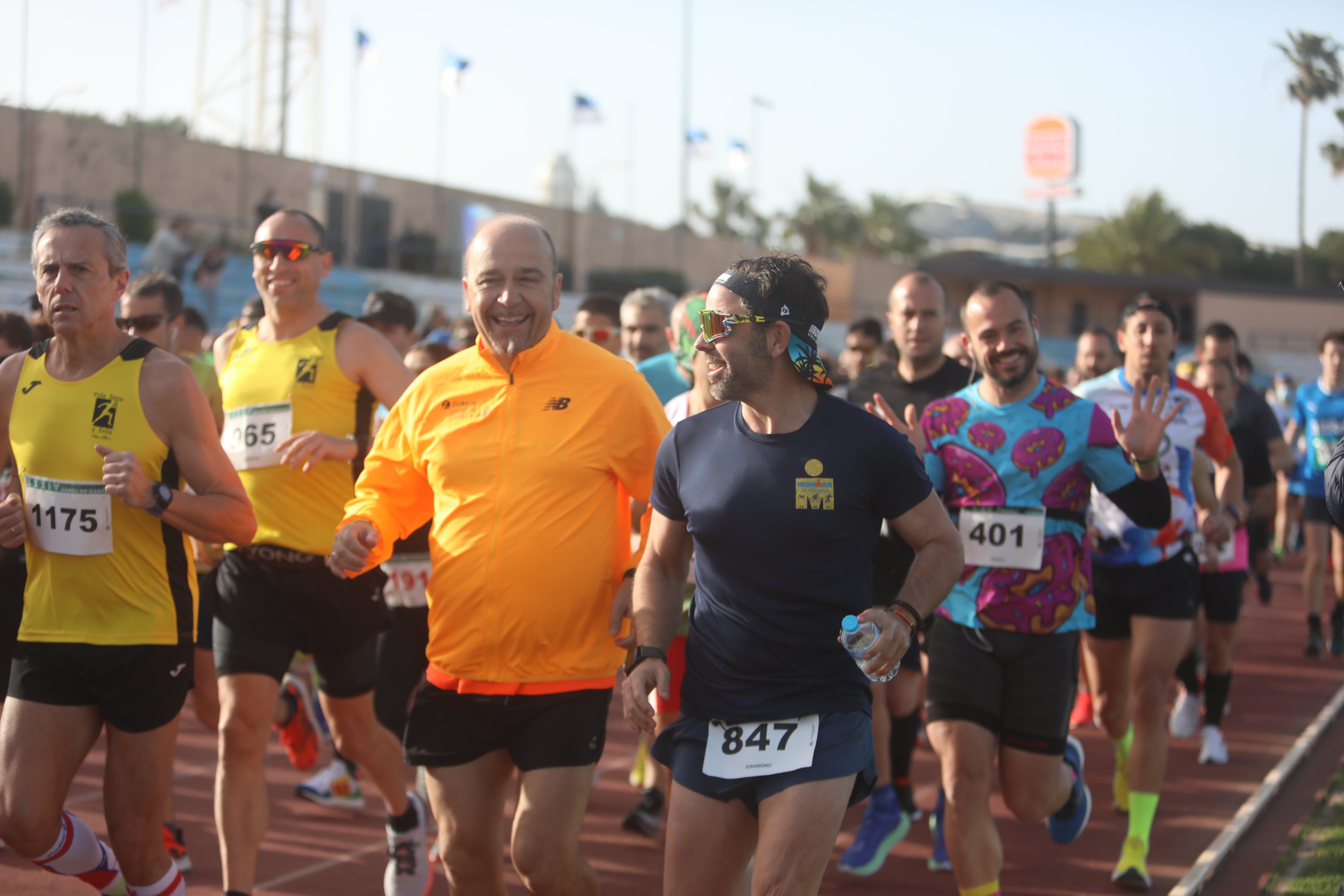 En imágenes: Vuelve la la Media Maratón Bahía de Cádiz