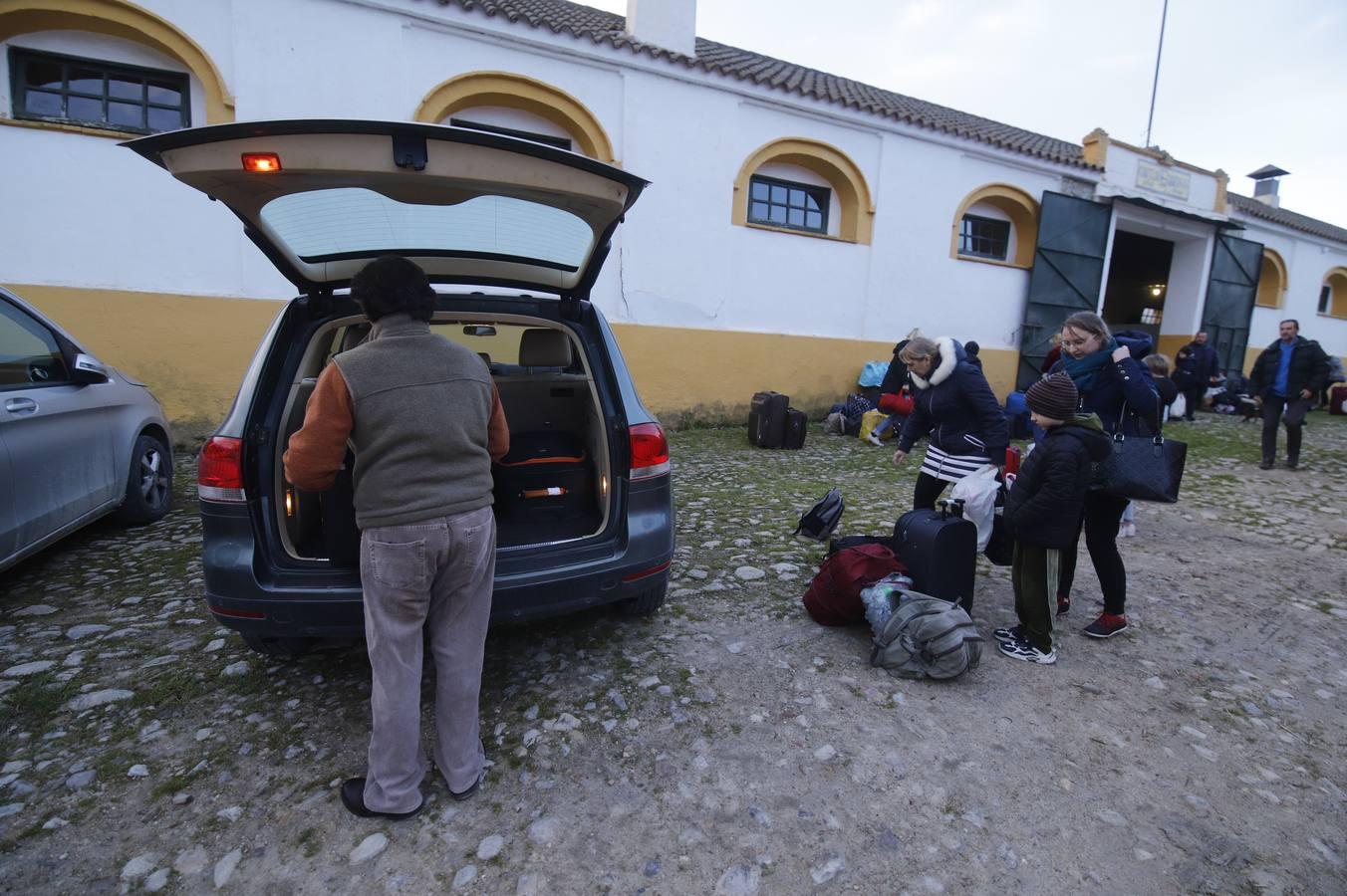 La llegada de refugiados de Ucrania a Córdoba, en imágenes