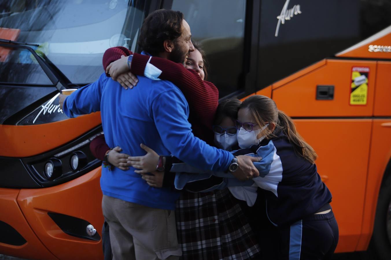 La llegada de refugiados de Ucrania a Córdoba, en imágenes